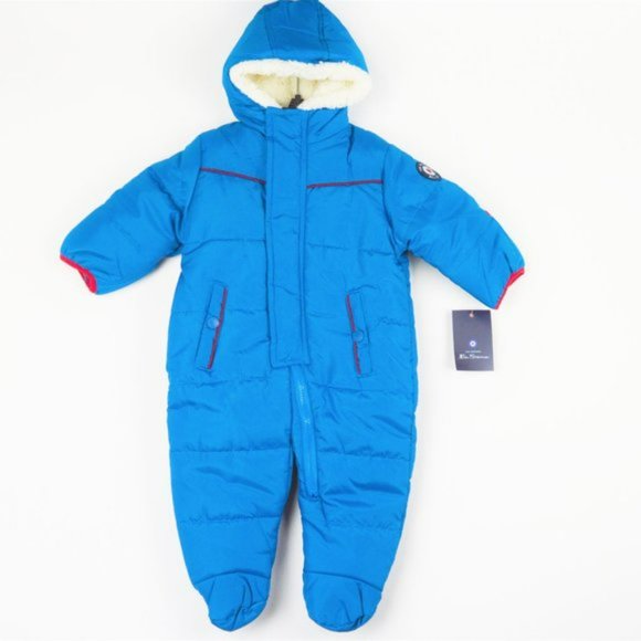 NWT Ben Sherman Newborn Boys Puffer Pram Snowsuit - Picture 7 of 7